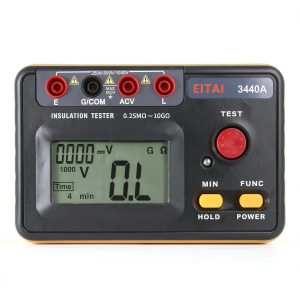 EITAI Insulation Resistance Meter EITAI3440A 1000V 10GΩ Handheld-0