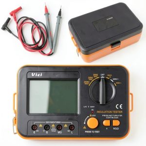 Insulation Resistance Meter Buyee CECOMINOD068941 Alarm LCD Tester-0