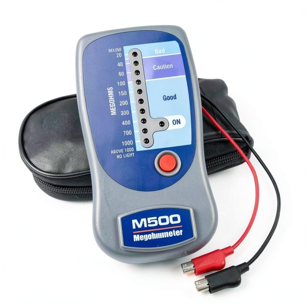 M500 Megohmmeter Insulation Meter by Caviartool 500V 1000MΩ-0