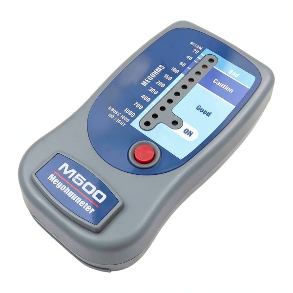 M500 Megohmmeter Insulation Meter by FOWBOA with LED and ABS Case-4