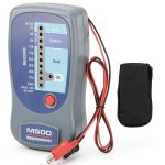 M500 Megohmmeter Insulation Tester MetalBee 20‑1000 Megohms Soft Case-0