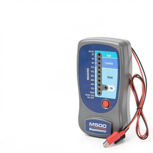M500 Megohmmeter Insulation Tester MetalBee 20‑1000 Megohms Soft Case-3