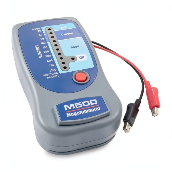 M500 Megohmmeter Insulation Meter by FOWBOA with LED and ABS Case-2