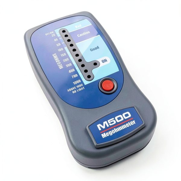 M500 Megohmmeter Insulation Meter by FOWBOA with LED and ABS Case-5