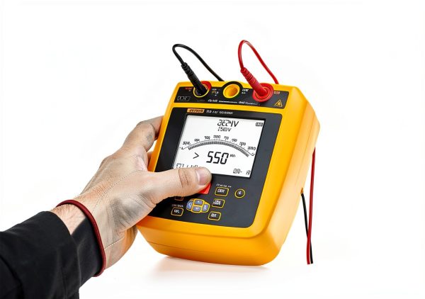 Fluke 1537 Insulation Tester 250-2500V 500G Ohm Resistance-3